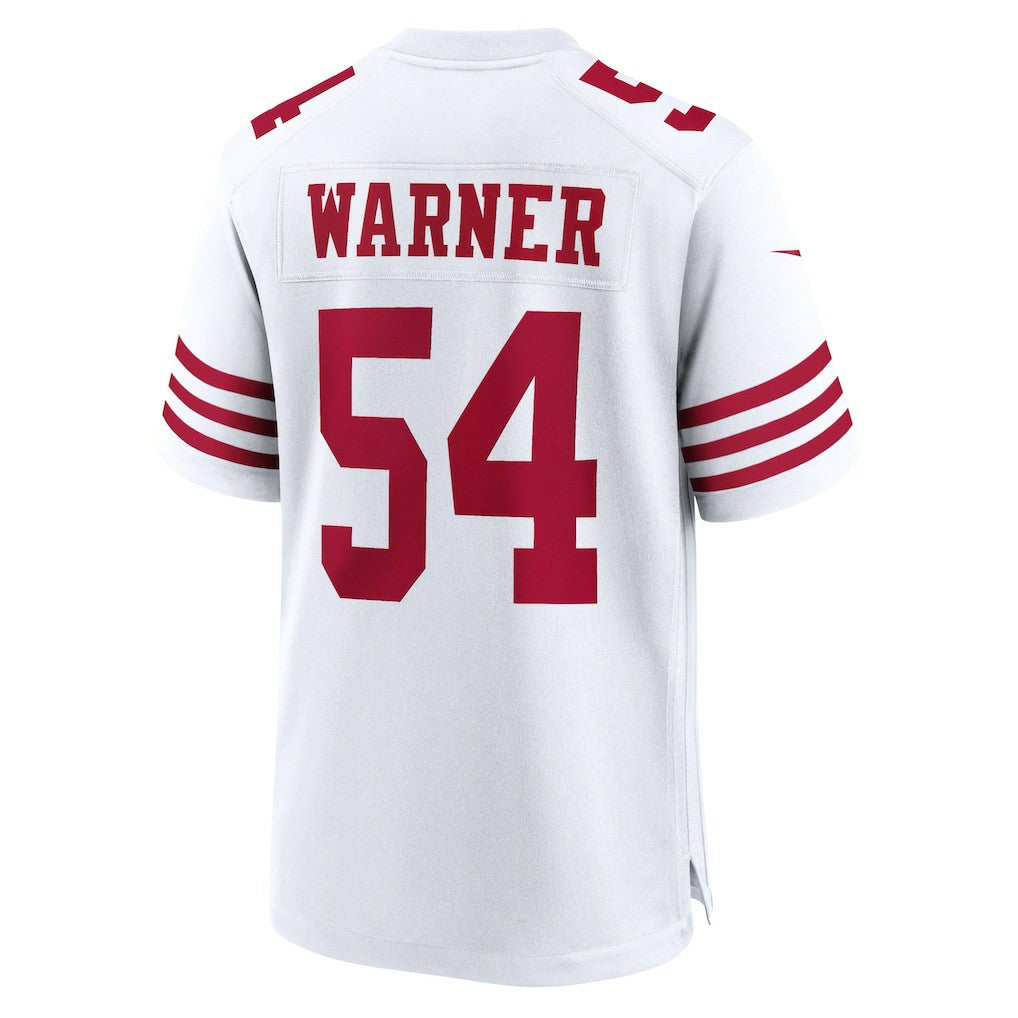 Fred Warner San Francisco 49ers Player Game Jersey White