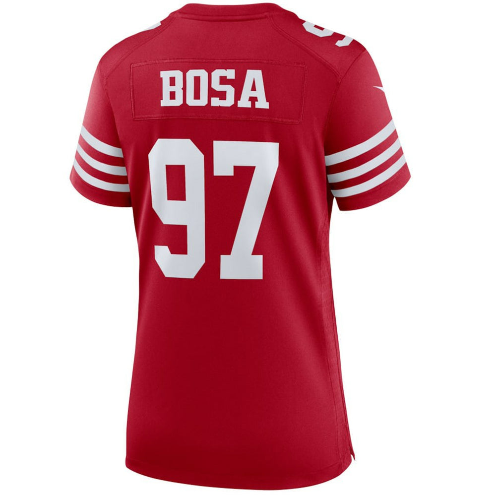 Nick Bosa San Francisco 49ers Women's Player Jersey Scarlet