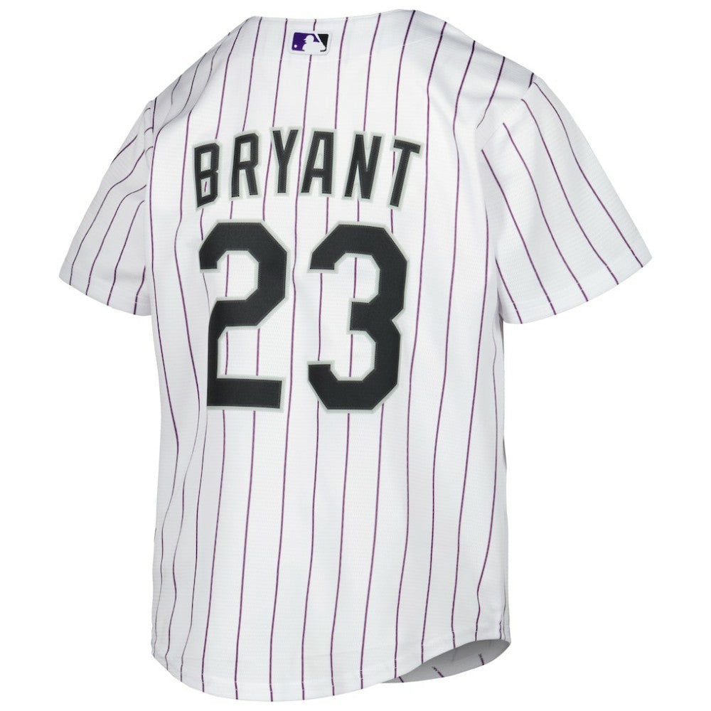 Kris Bryant Colorado Rockies Nike Youth Alternate Replica Player Jersey - White Jerseys
