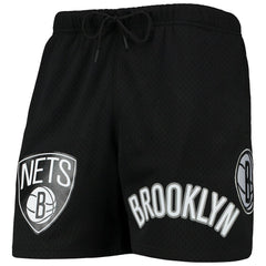 Brooklyn Nets Pro Standard Mesh Capsule Shorts Black