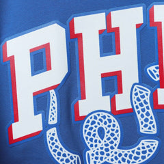 Philadelphia 76ers Pro Standard Men's Mesh Capsule Taping T-Shirt Royal/Red