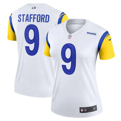 Matthew Stafford Los Angeles Rams Women's Alternate Legend Player Performance Top White
