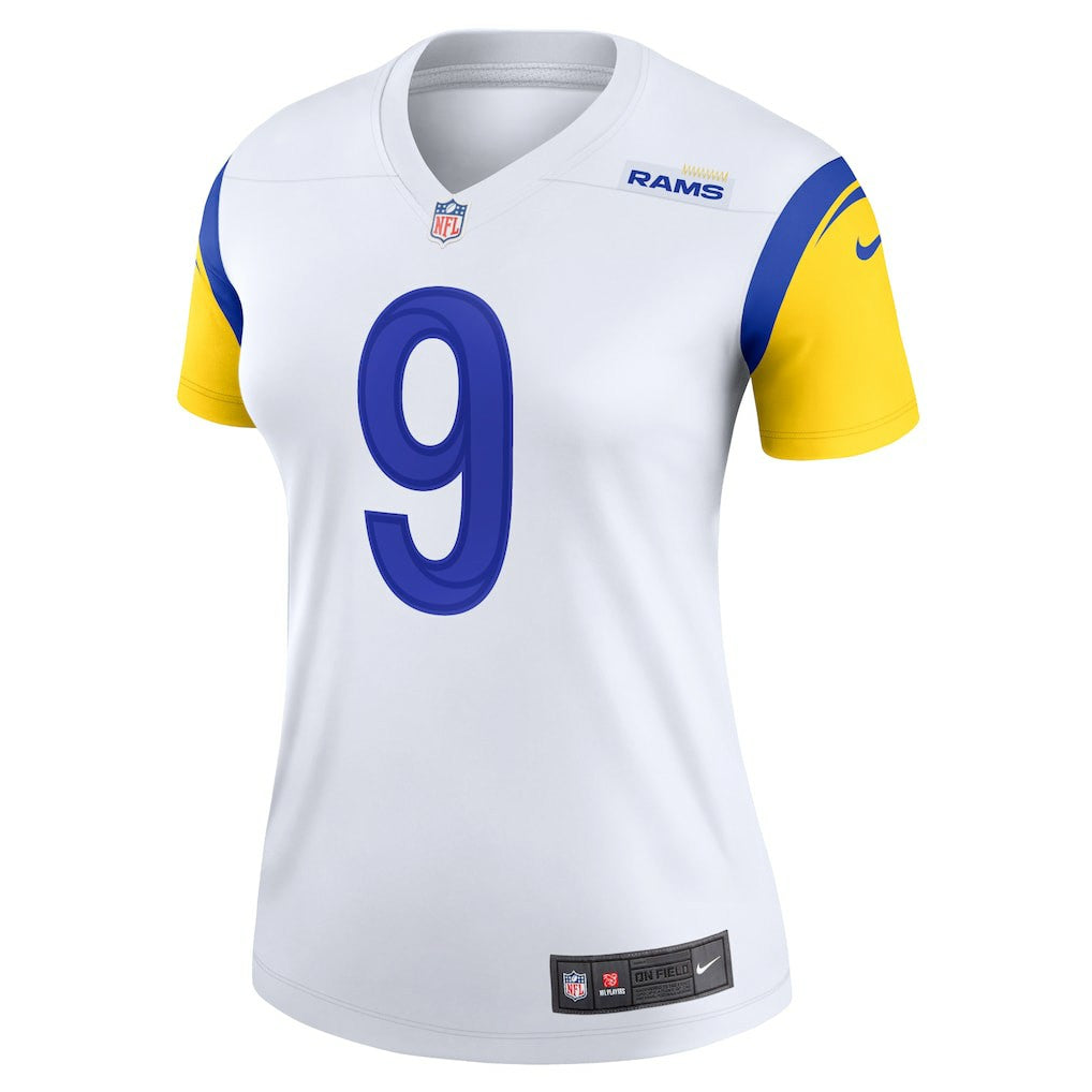 Matthew Stafford Los Angeles Rams Women's Alternate Legend Player Performance Top White