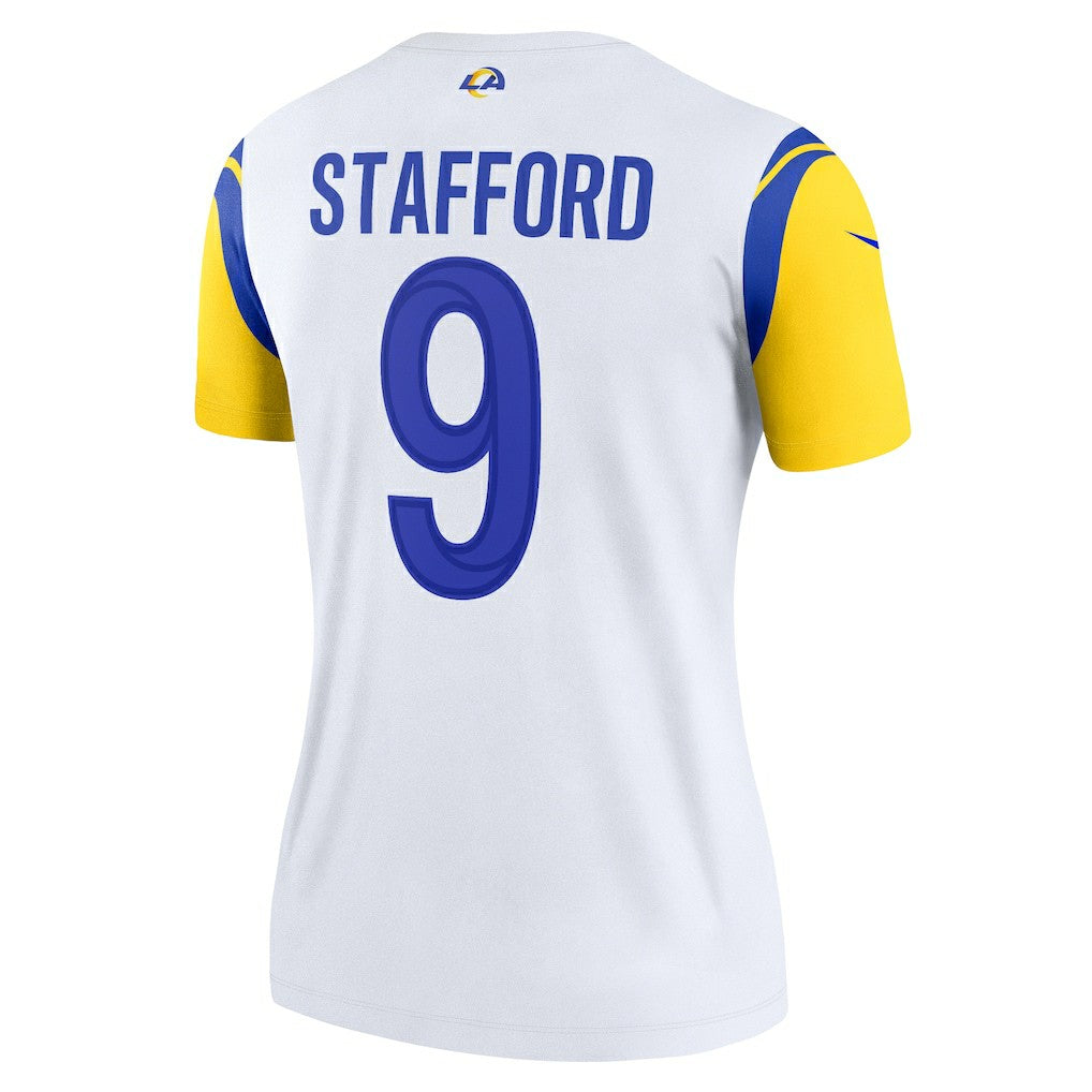 Matthew Stafford Los Angeles Rams Women's Alternate Legend Player Performance Top White