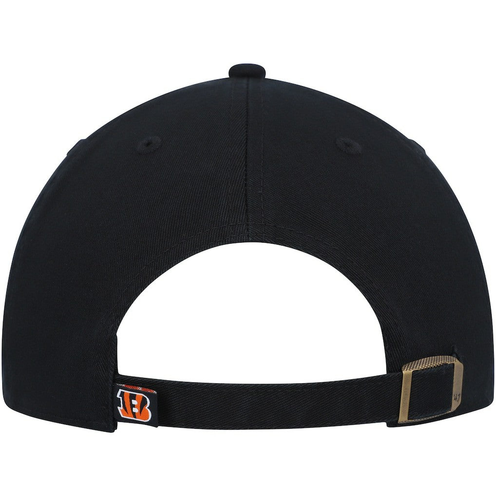 Cincinnati Bengals '47 Clean Up Script Adjustable Hat Black