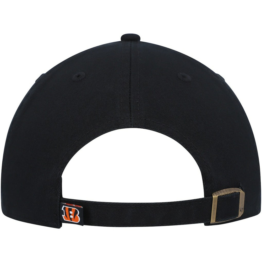 Cincinnati Bengals '47 Clean Up Script Adjustable Hat Black
