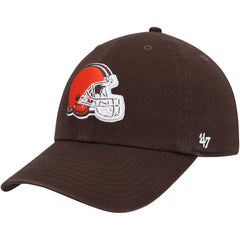 Cleveland Browns '47 Youth Team Logo Clean Up Adjustable Hat Brown