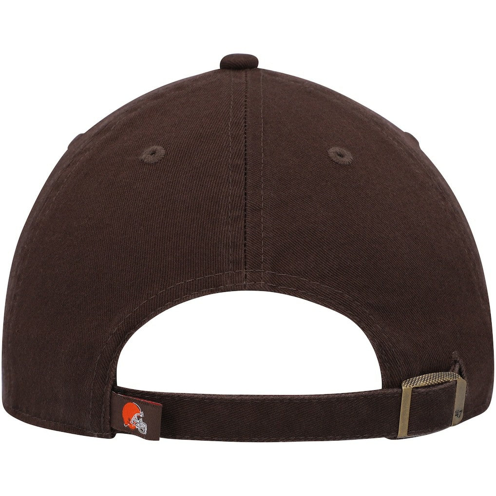 Cleveland Browns '47 Youth Team Logo Clean Up Adjustable Hat Brown