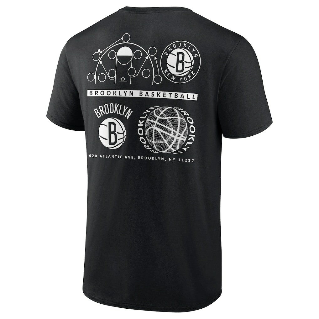 Brooklyn Nets Court Street Collective T-Shirt Black