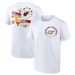 Miami Heat Street Collective T-Shirt White