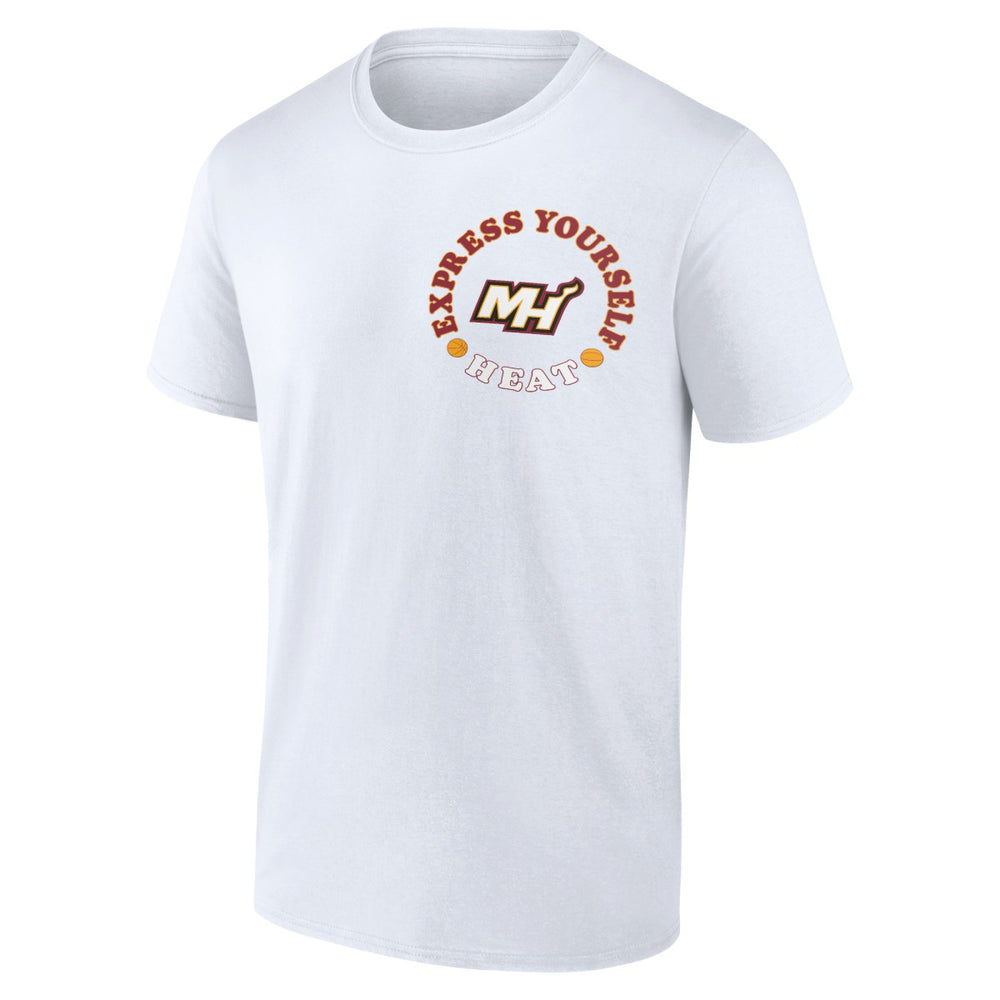 Miami Heat Street Collective T-Shirt White
