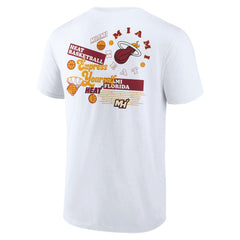 Miami Heat Street Collective T-Shirt White