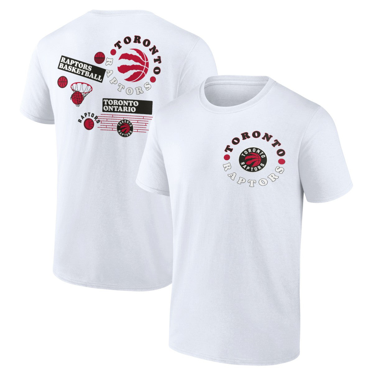 Toronto Raptors Street Collective T-Shirt White