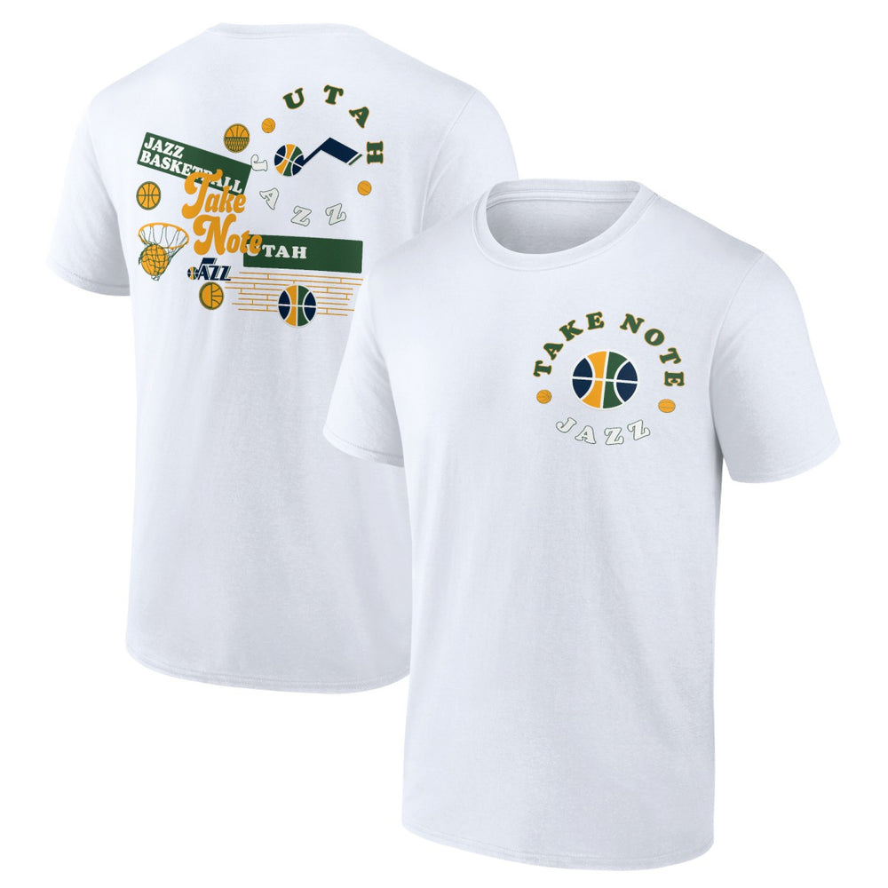 Utah Jazz Street Collective T-Shirt White