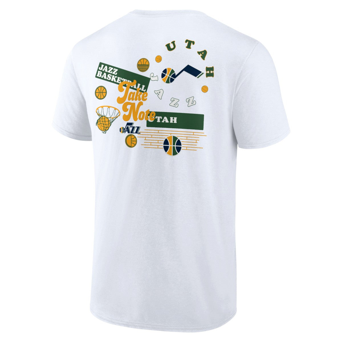 Utah Jazz Street Collective T-Shirt White