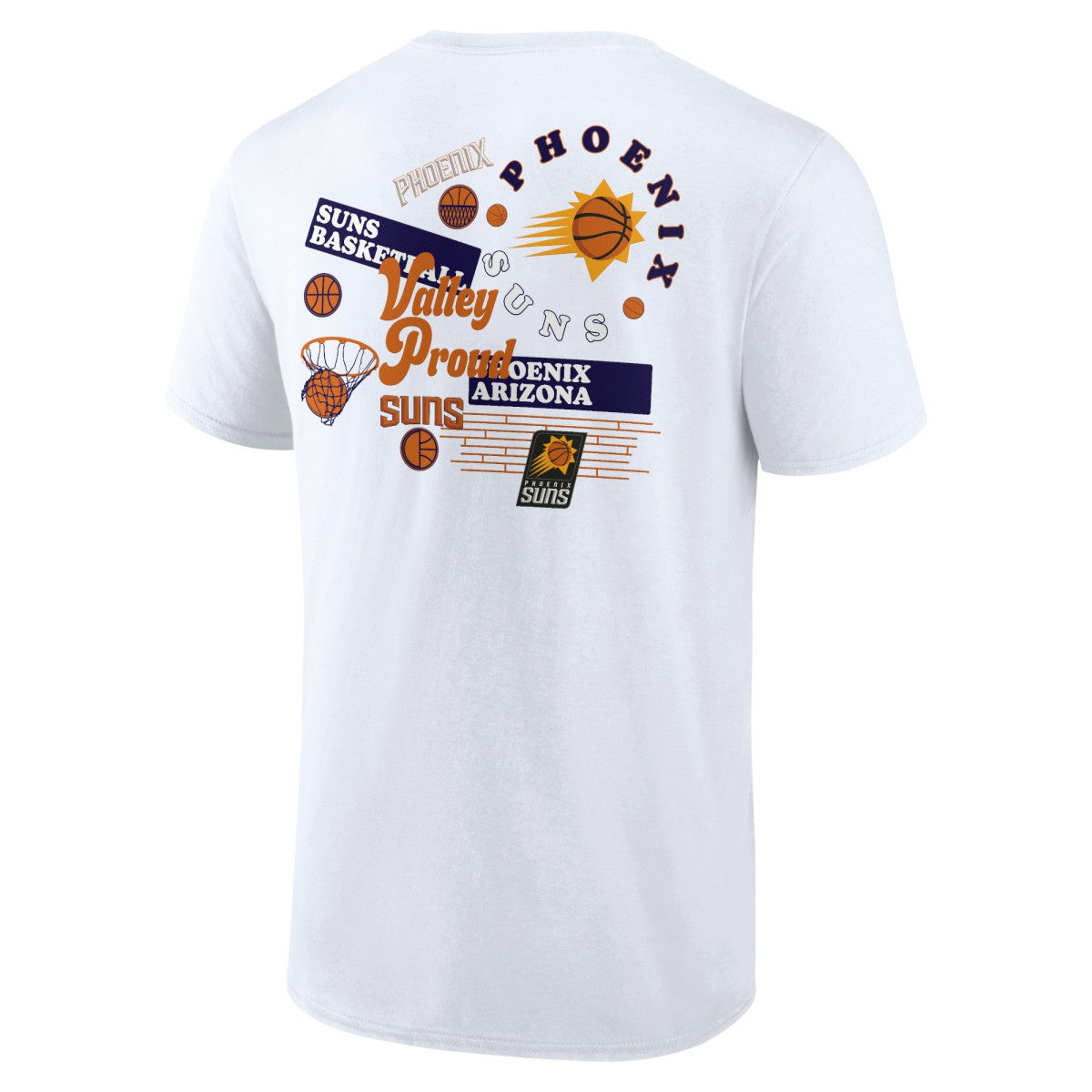 Phoenix Suns Street Collective T-Shirt White