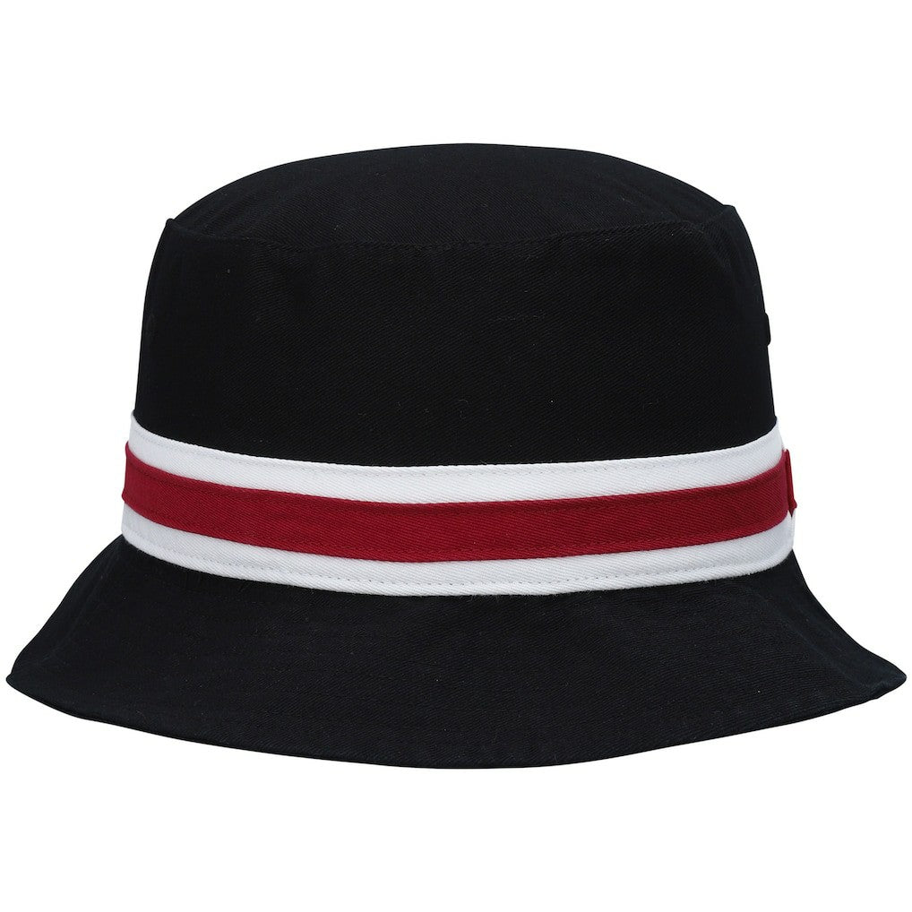 Arizona Cardinals '47 Striped Bucket Hat Black