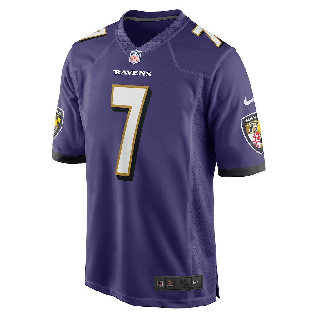 Rashod Bateman Baltimore Ravens Game Player Jersey Purple