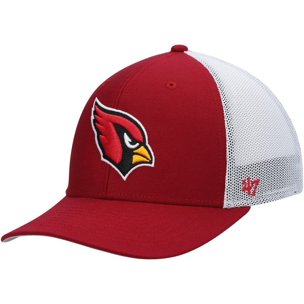Arizona Cardinals '47 Trophy Trucker Flex Hat Cardinal/White
