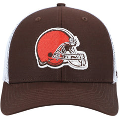 Cleveland Browns '47 Trophy Trucker Flex Hat Brown/White