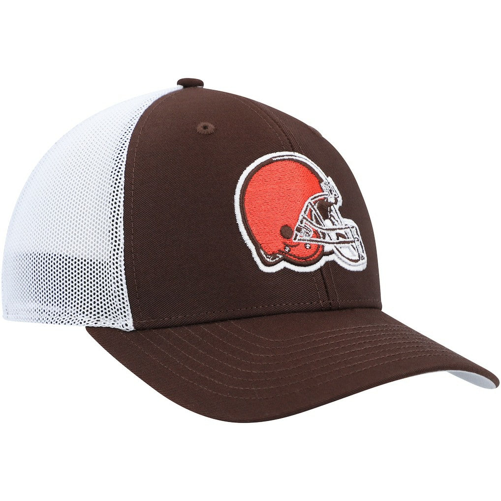 Cleveland Browns '47 Trophy Trucker Flex Hat Brown/White