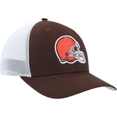 Cleveland Browns '47 Trophy Trucker Flex Hat Brown/White