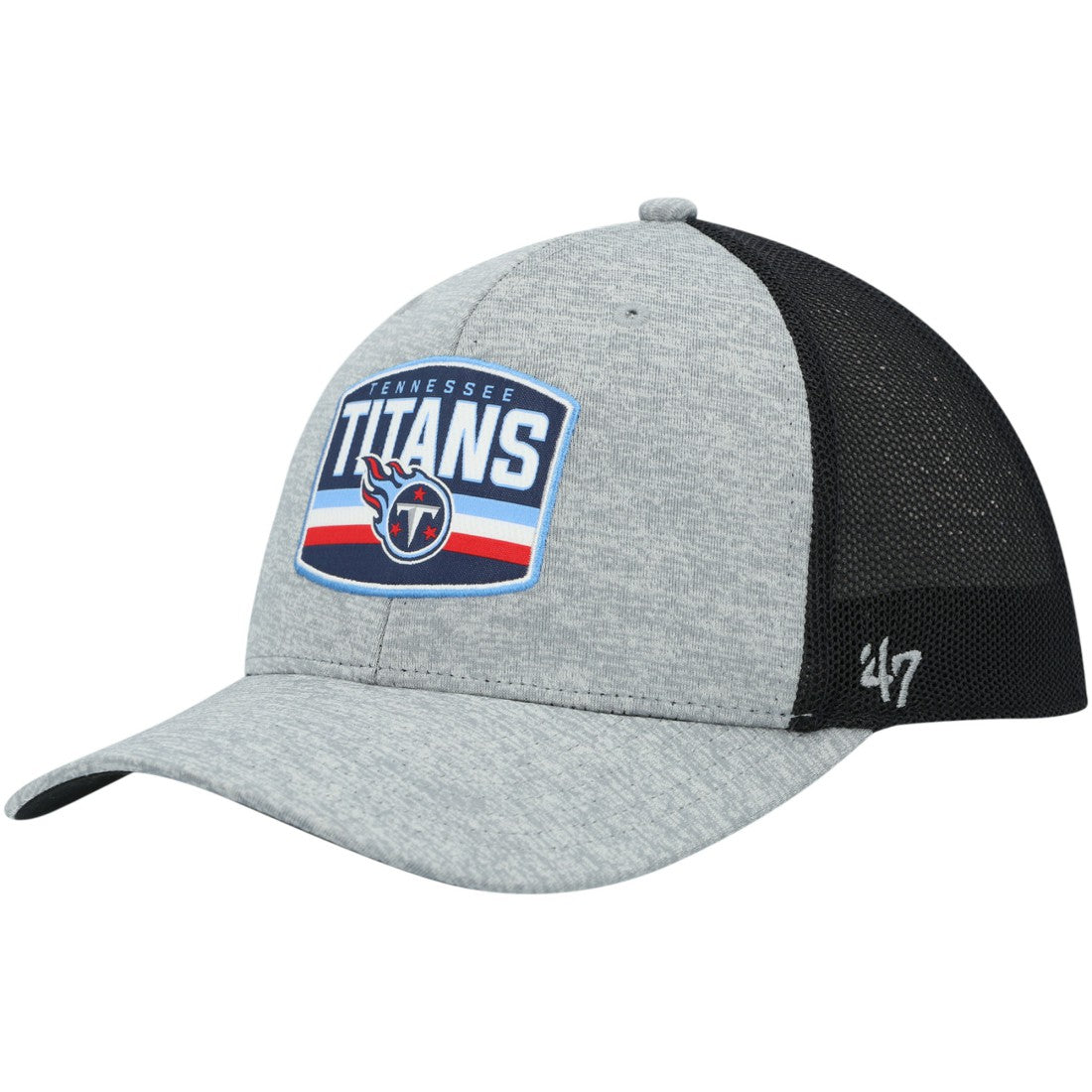 Tennessee Titans '47 Motivator Flex Hat Heathered Gray/Navy