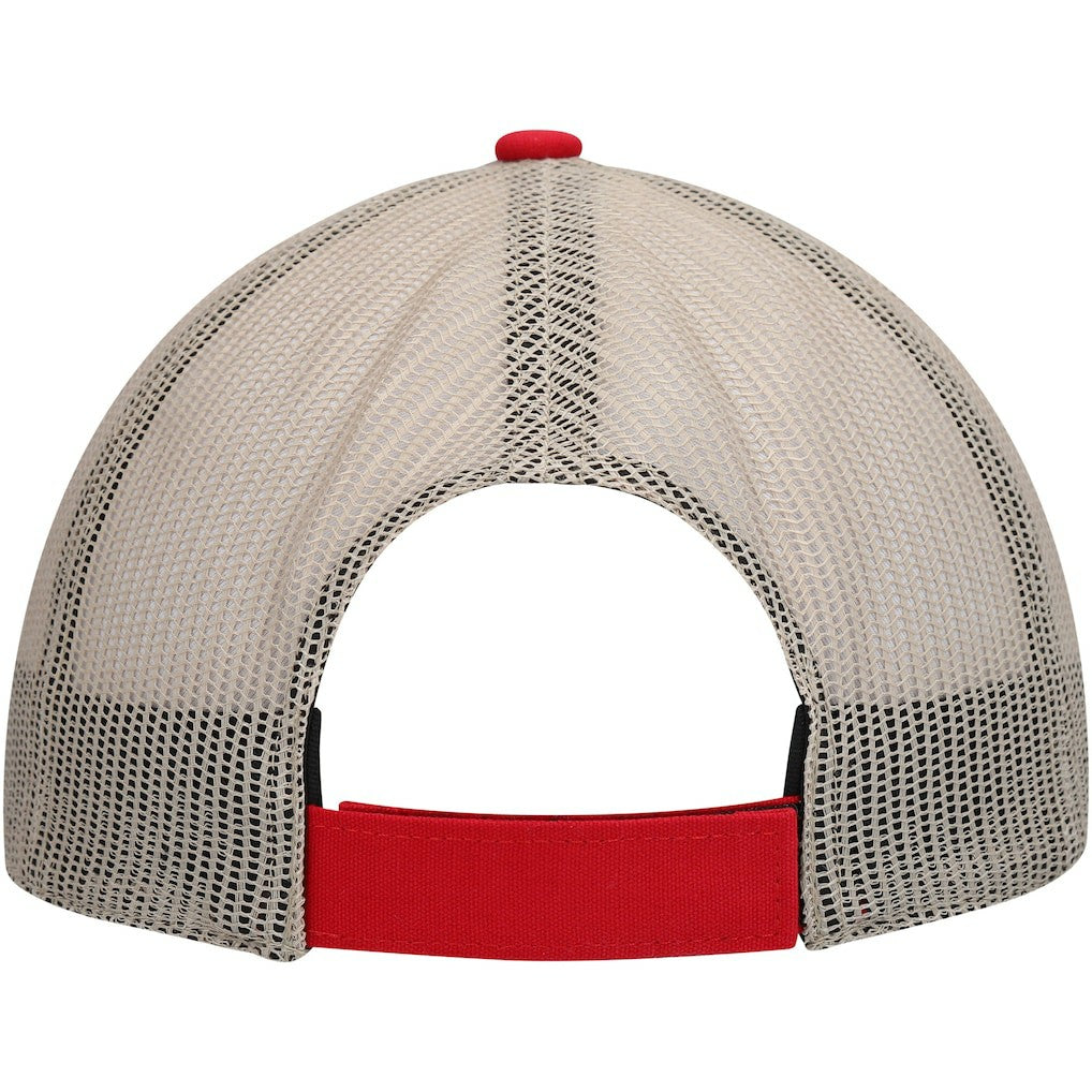 San Francisco 49ers '47 Rawhide Trucker Adjustable Hat Scarlet/Natural