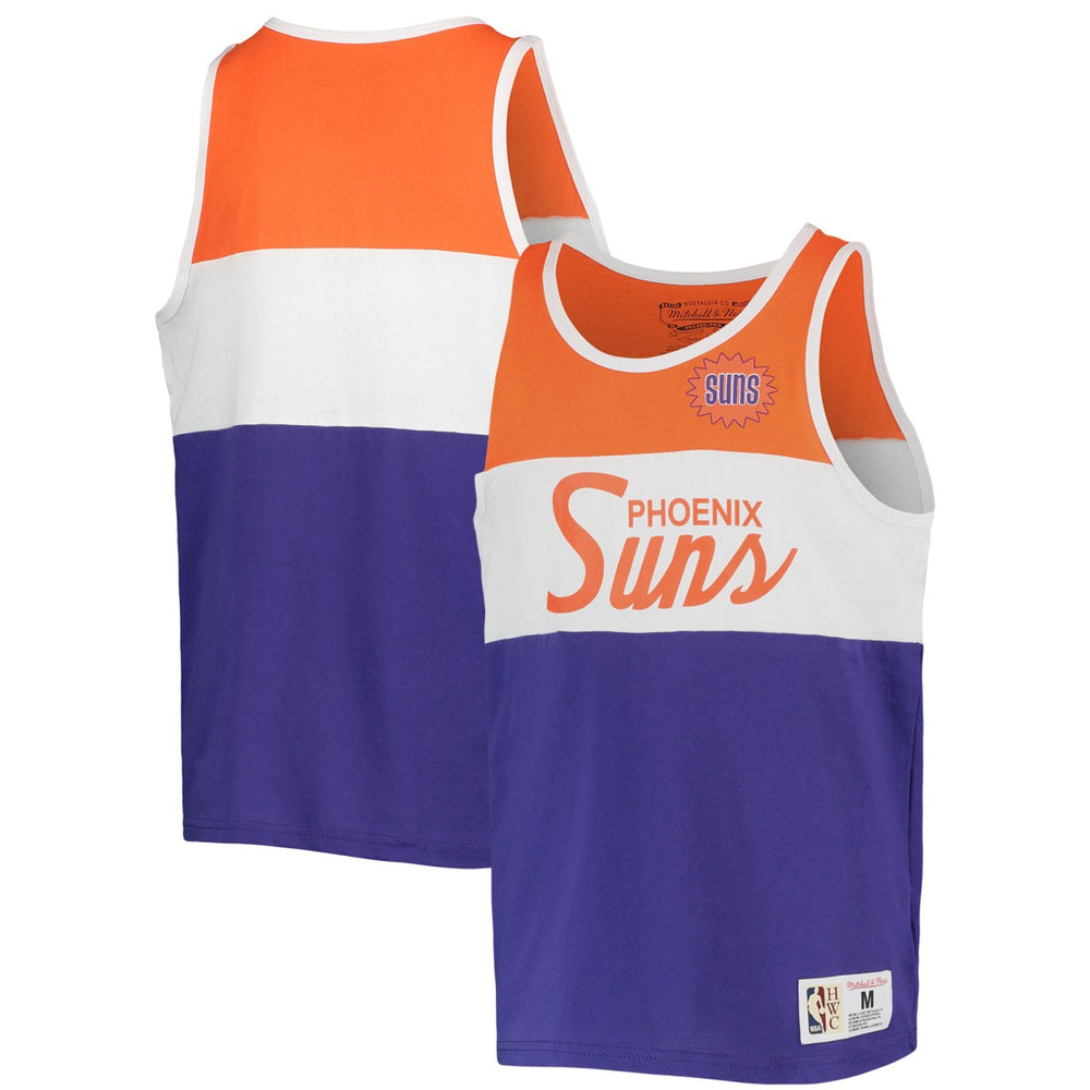 Phoenix Suns Youth Hardwood Classics Special Script Tank Top Purple/Orange