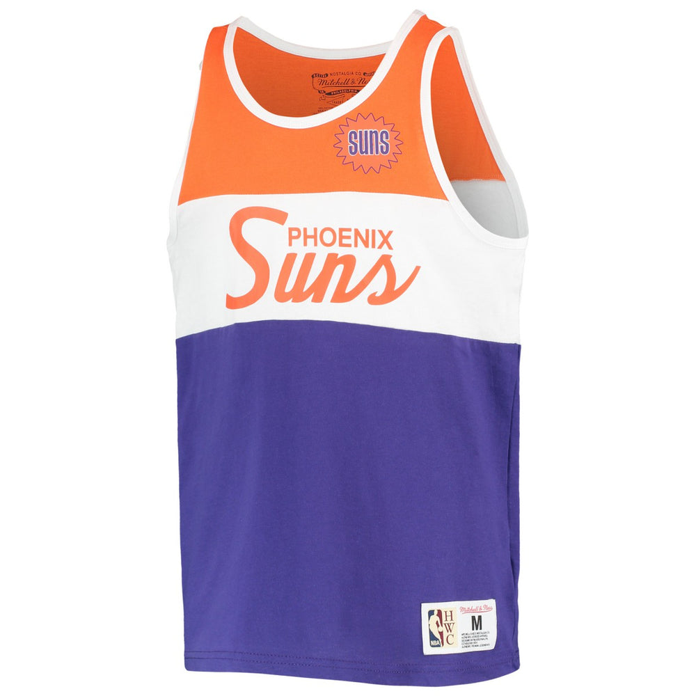 Phoenix Suns Youth Hardwood Classics Special Script Tank Top Purple/Orange