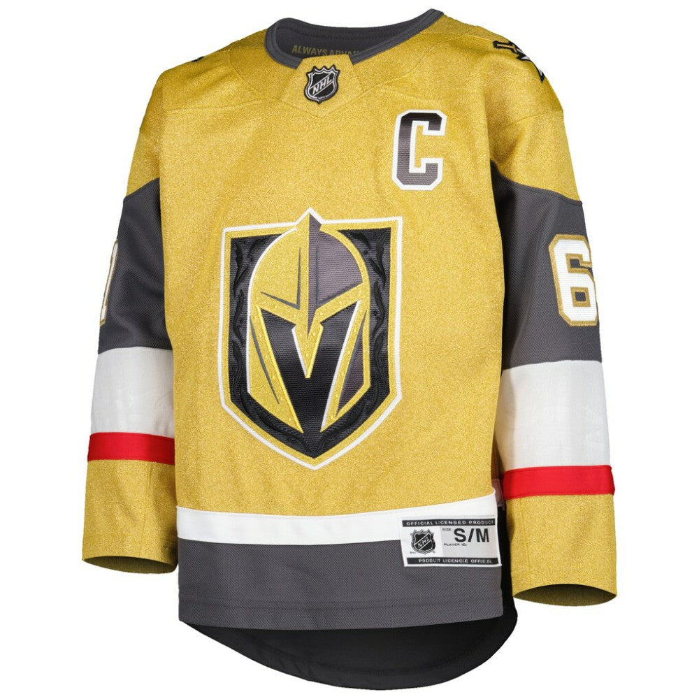 NHL Mark Stone Vegas Golden Knights Youth Home Captain Patch Premier Player Jersey - Gold