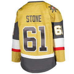 NHL Mark Stone Vegas Golden Knights Youth Home Captain Patch Premier Player Jersey - Gold