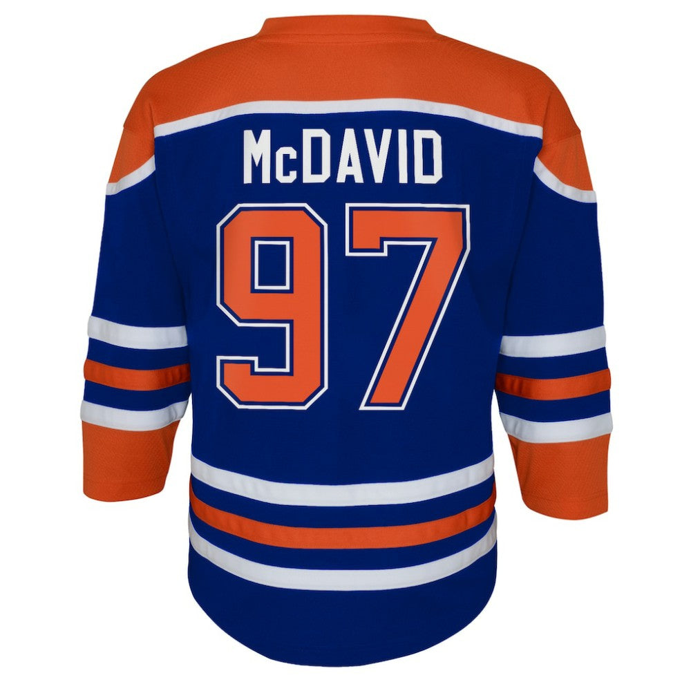 NHL Connor McDavid Edmonton Oilers Youth Home Replica Player Jersey - Royal