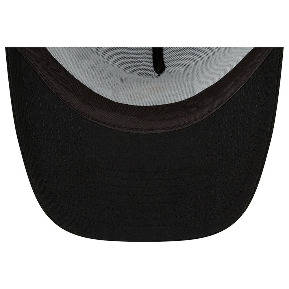 Cincinnati Bengals New Era A-Frame Trucker 9FORTY Adjustable Hat Black