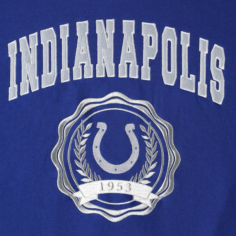 Indianapolis Colts Tommy Hilfiger Women's Becca Drop Shoulder Pullover Hoodie Royal