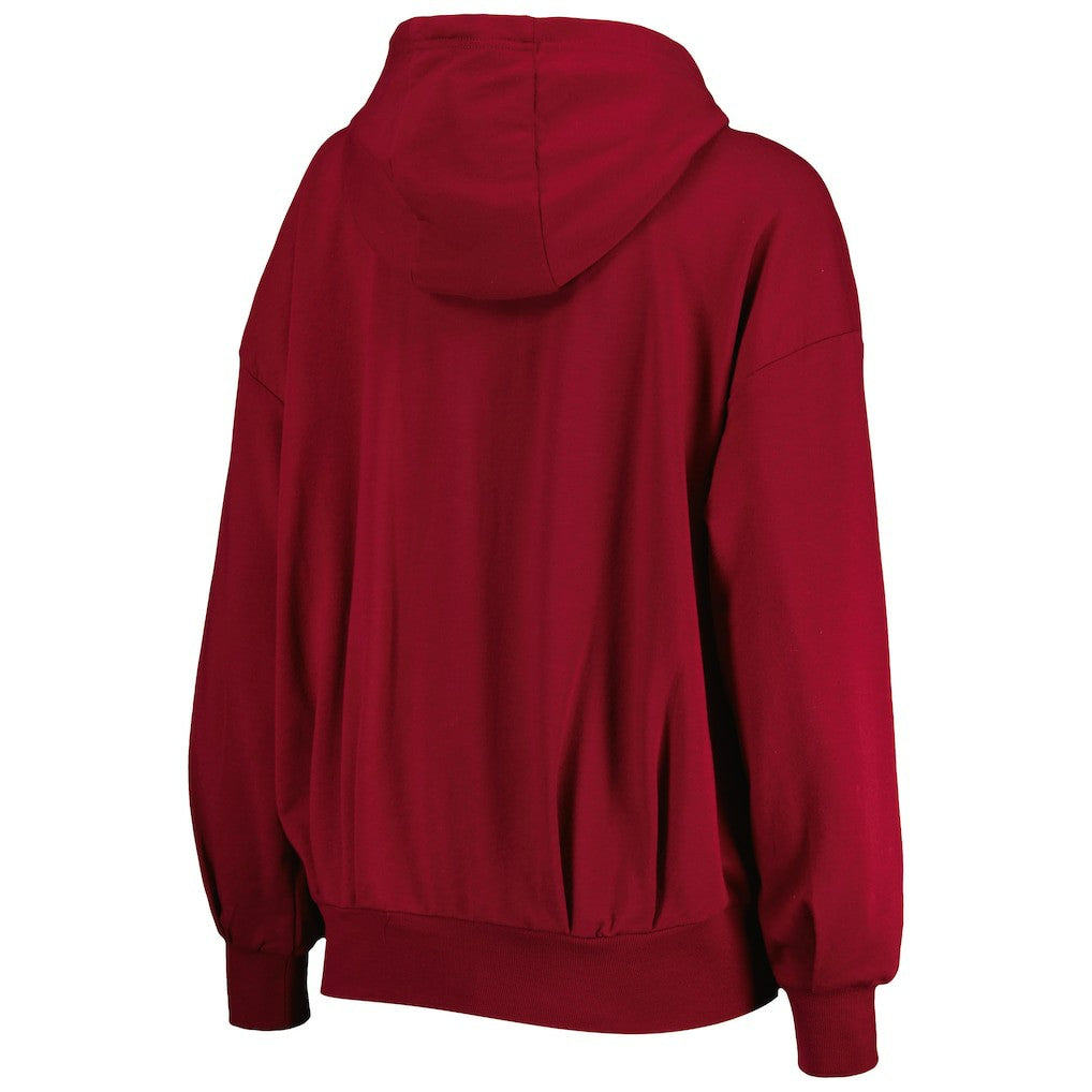 Washington Commanders MSX by Michael Strahan Women's Emerson Lightweight Full-Zip Hoodie Burgundy