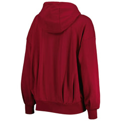 Washington Commanders MSX by Michael Strahan Women's Emerson Lightweight Full-Zip Hoodie Burgundy