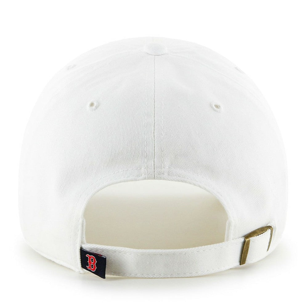 Boston Red Sox '47 Team Logo Clean Up Adjustable Hat - White Hats