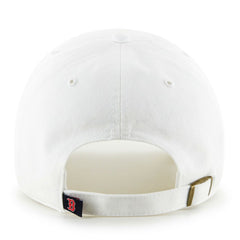 Boston Red Sox '47 Team Logo Clean Up Adjustable Hat - White Hats