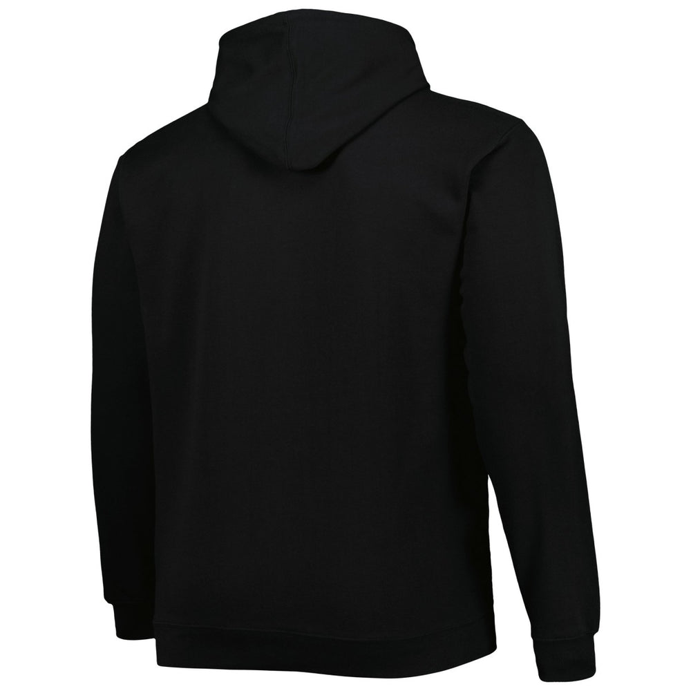 Toronto Raptors Big & Tall Heart & Soul Pullover Hoodie Black