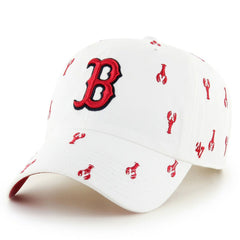 Boston Red Sox '47 Women's Clean Up Adjustable Hat - White Hats