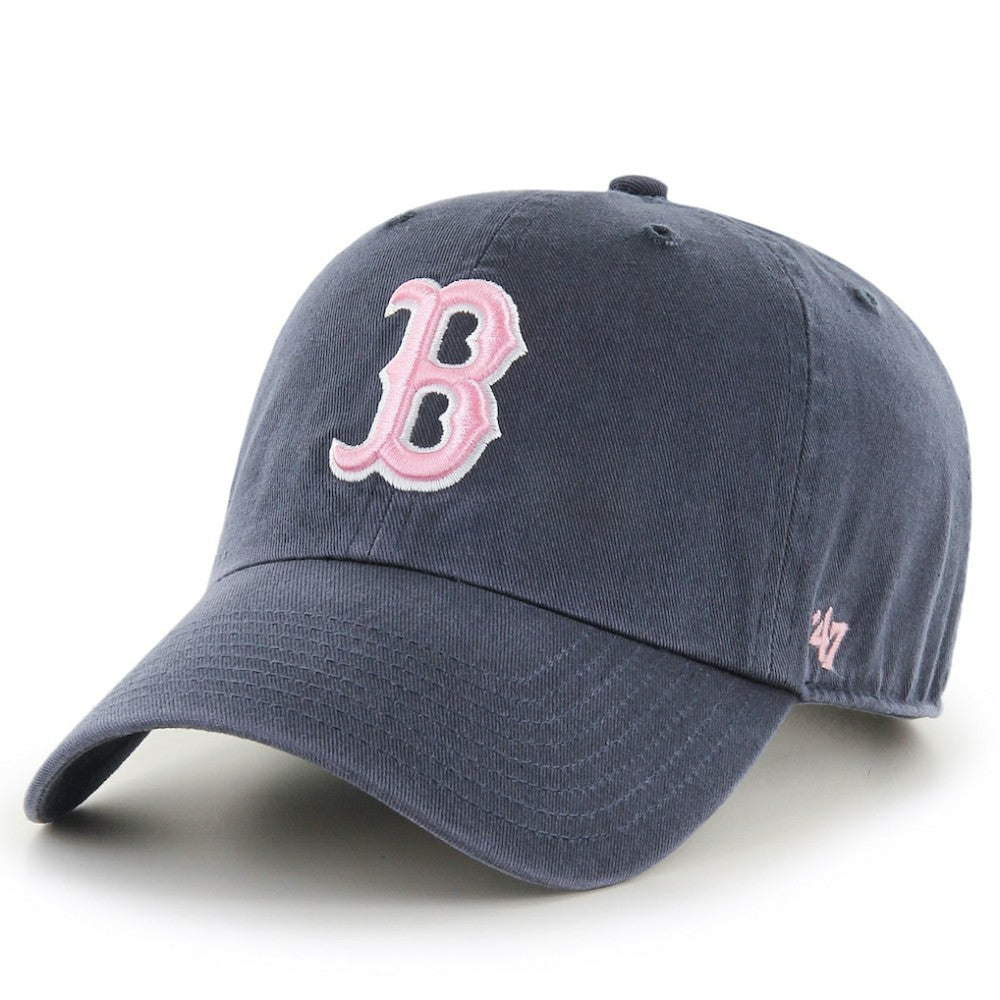 Boston Red Sox '47 Youth Logo Clean Up Adjustable Hat - Navy Hats