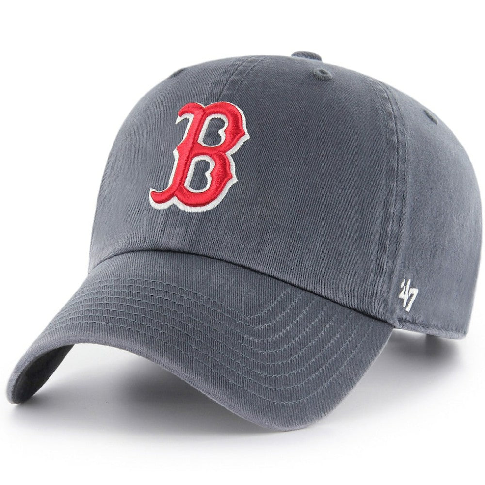 Boston Red Sox '47 Youth Vintage Team Logo Clean Up Adjustable Hat - Navy Hats
