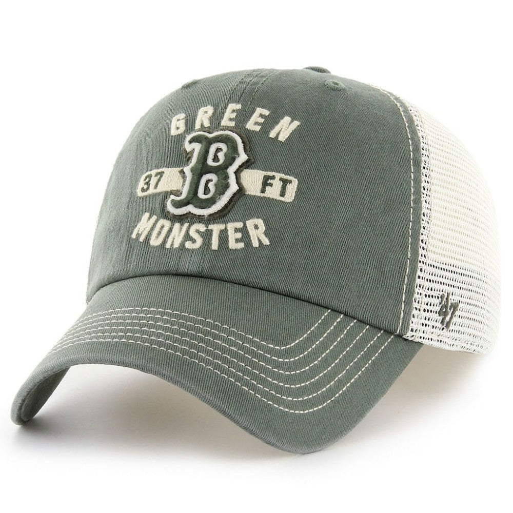 Boston Red Sox '47 Green Monster Trucker Flex Hat - Green Hats