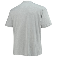 Atlanta Hawks Big & Tall Heart & Soul T-Shirt Heathered Gray