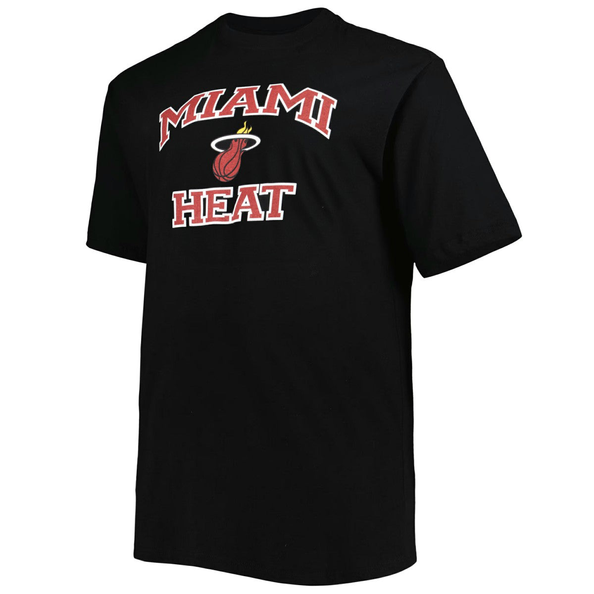 Miami Heat Big & Tall Heart & Soul T-Shirt Black