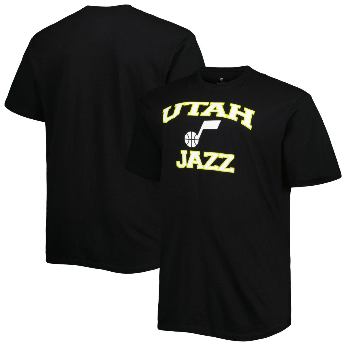 Utah Jazz Big & Tall Heart & Soul T-Shirt Black