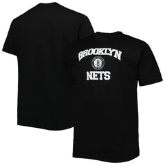 Brooklyn Nets Big & Tall Heart & Soul T-Shirt Black