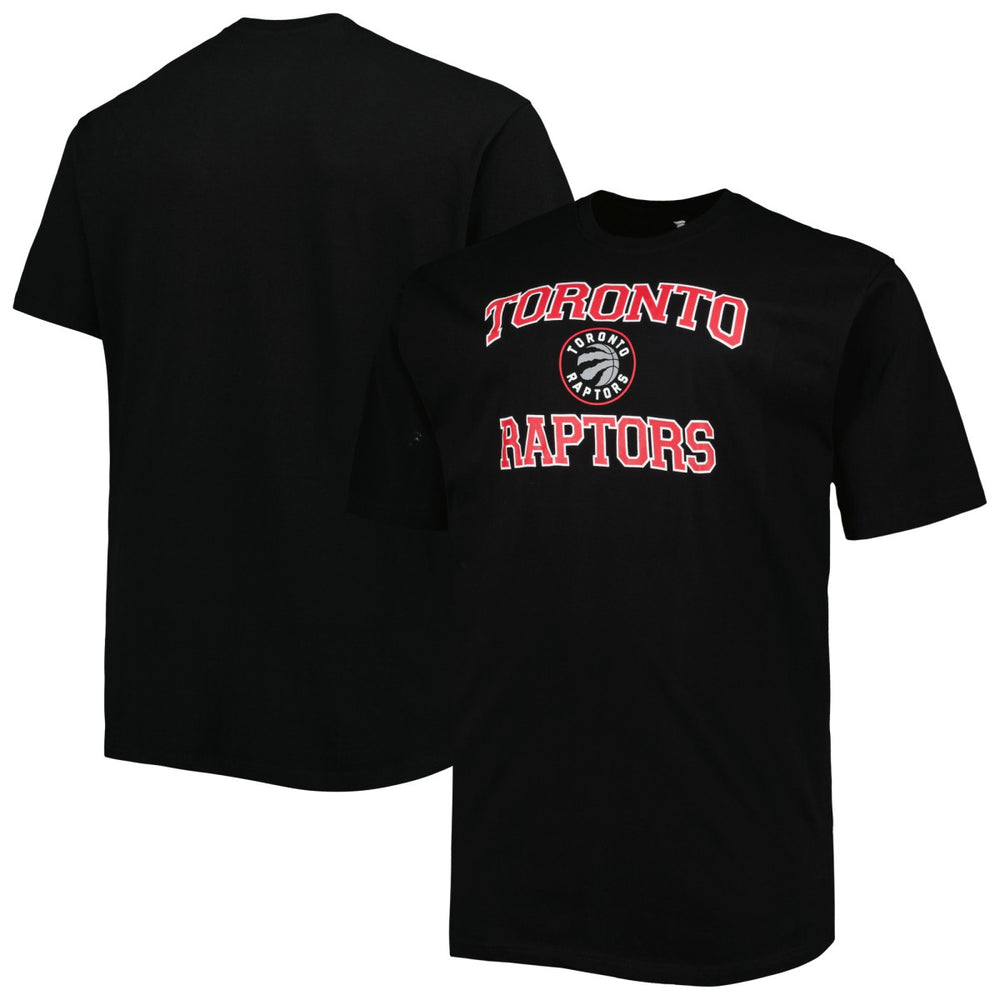 Toronto Raptors Big & Tall Heart & Soul T-Shirt Black
