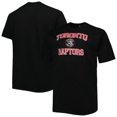 Toronto Raptors Big & Tall Heart & Soul T-Shirt Black